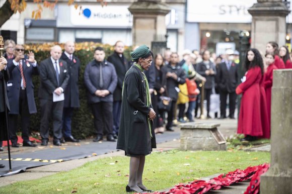 DL Morcia Walker attends Northampton's Remembrance Day Commemorations 2021