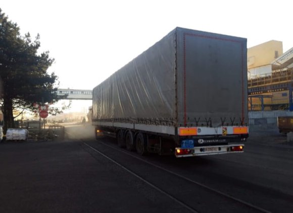 A lorry of your donations arrives in Poland