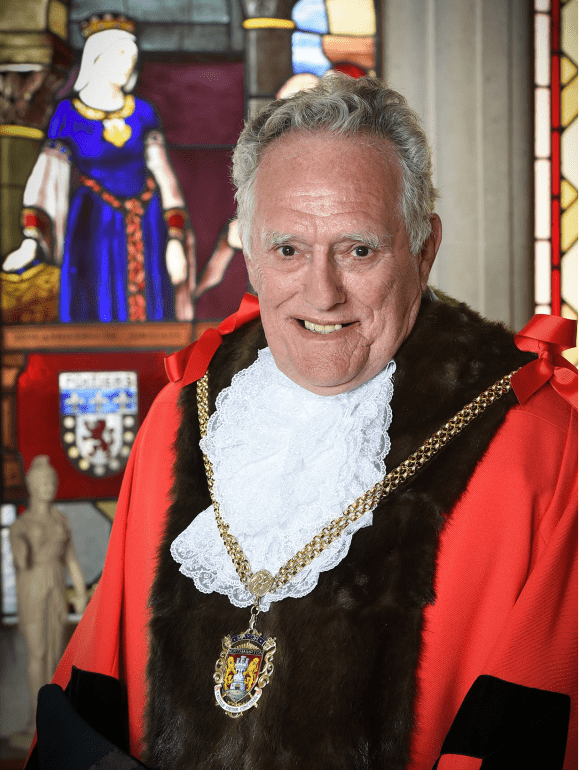 Cllr. Dennis Meredith 782nd Mayor of Northampton